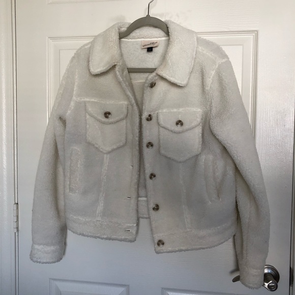 White Teddy Jacket - Picture 2 of 2